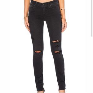 PAIGE Verdugo Ankle Ripped Skinny Jeans